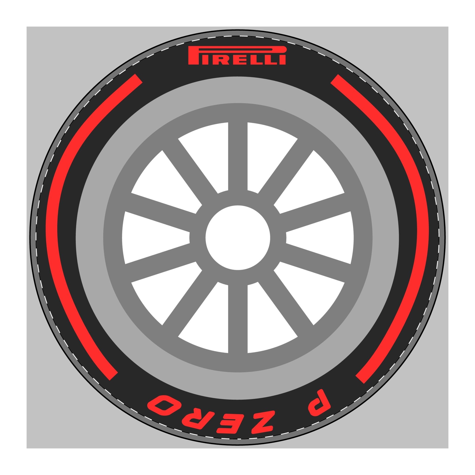 Leather F1 Pirelli Soft Mouse Mat