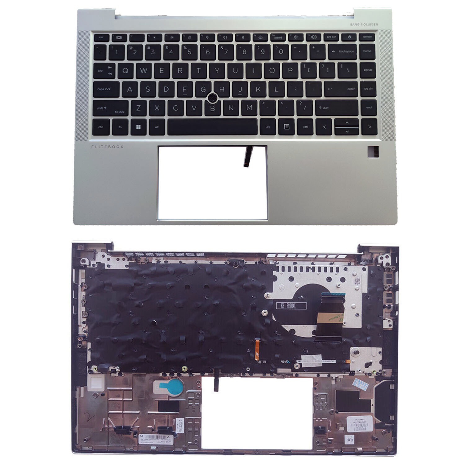 New Palmrest Backlit Keyboard For HP Elitebook 840 G7 G8 745 G7 G8 M36312-001 US