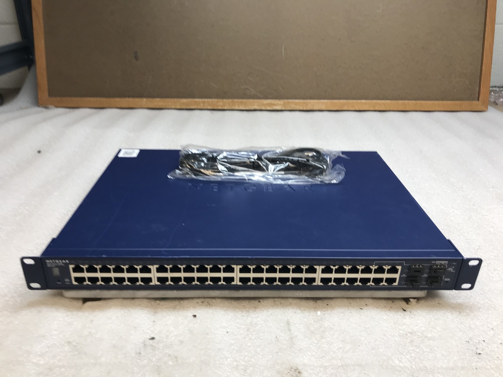 Netgear GS748TS 48-Port Gigabit Smart Managed Switch w/ Power Cable & Ears