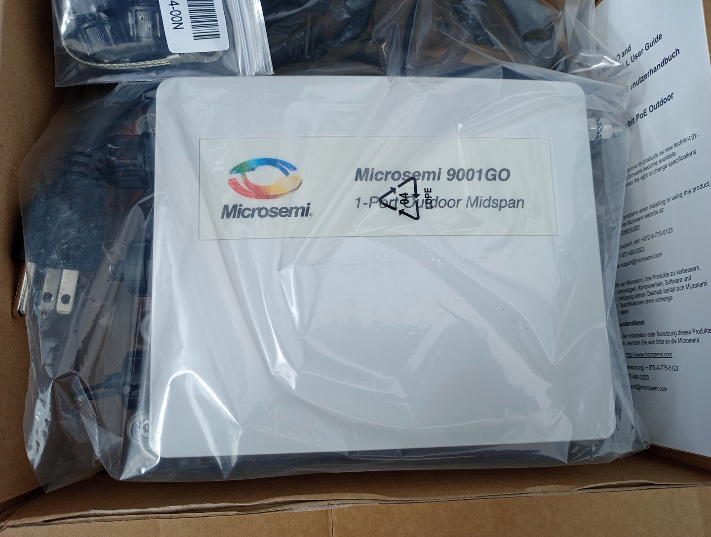 Microsemi 9001GO Midspan ~ PowerDsine ~ JW700A