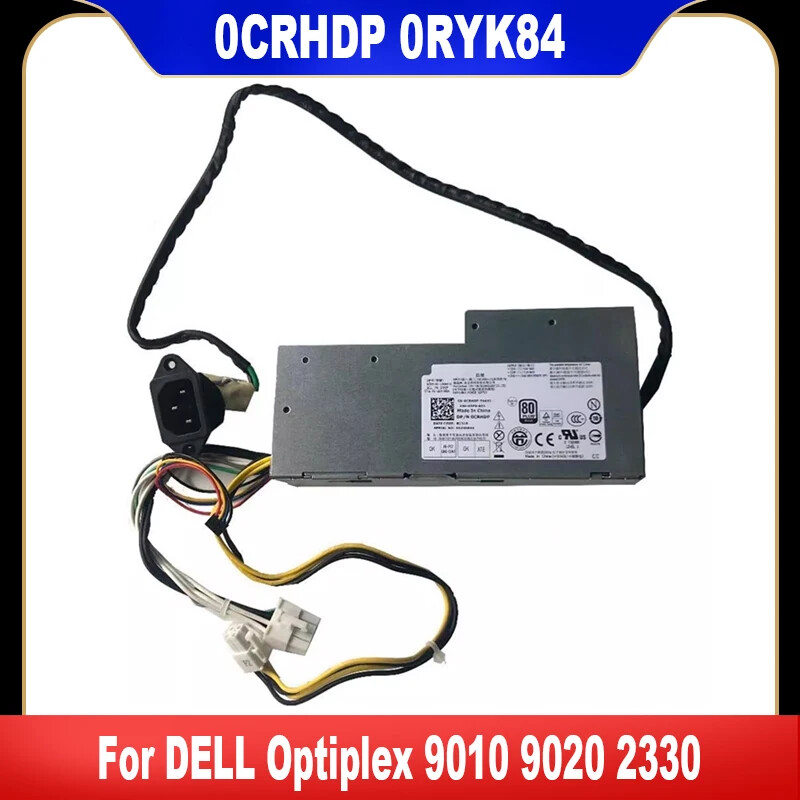 For DELL Optiplex 9010 9020 2330 AIO PSU 200W Power Supply 0CRHDP 0RYK84 D200EA