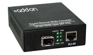 Addon-New-ADD-GMC-SFP-POE.. _ ADDON 1000BASE-TX TO OPEN SFP PORT POE M