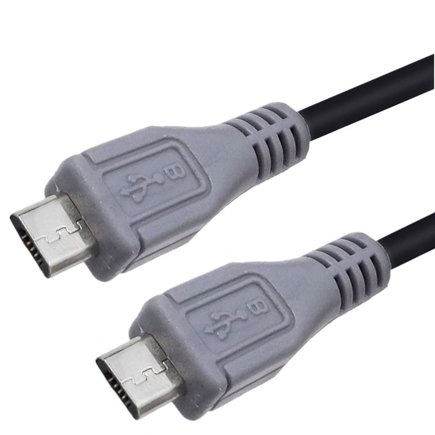 1pc Micro USB Male To Micro USB Male 5 Pin OTG Converter Adapter Data Lead Cable