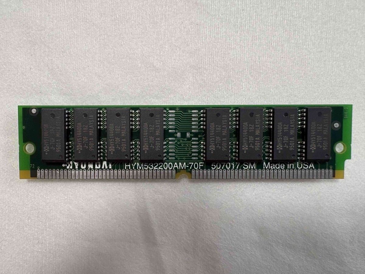 HYNDAI 8MB 72pin 70ns SIMM Memory Module for Apple Macintosh DOS/V Untested