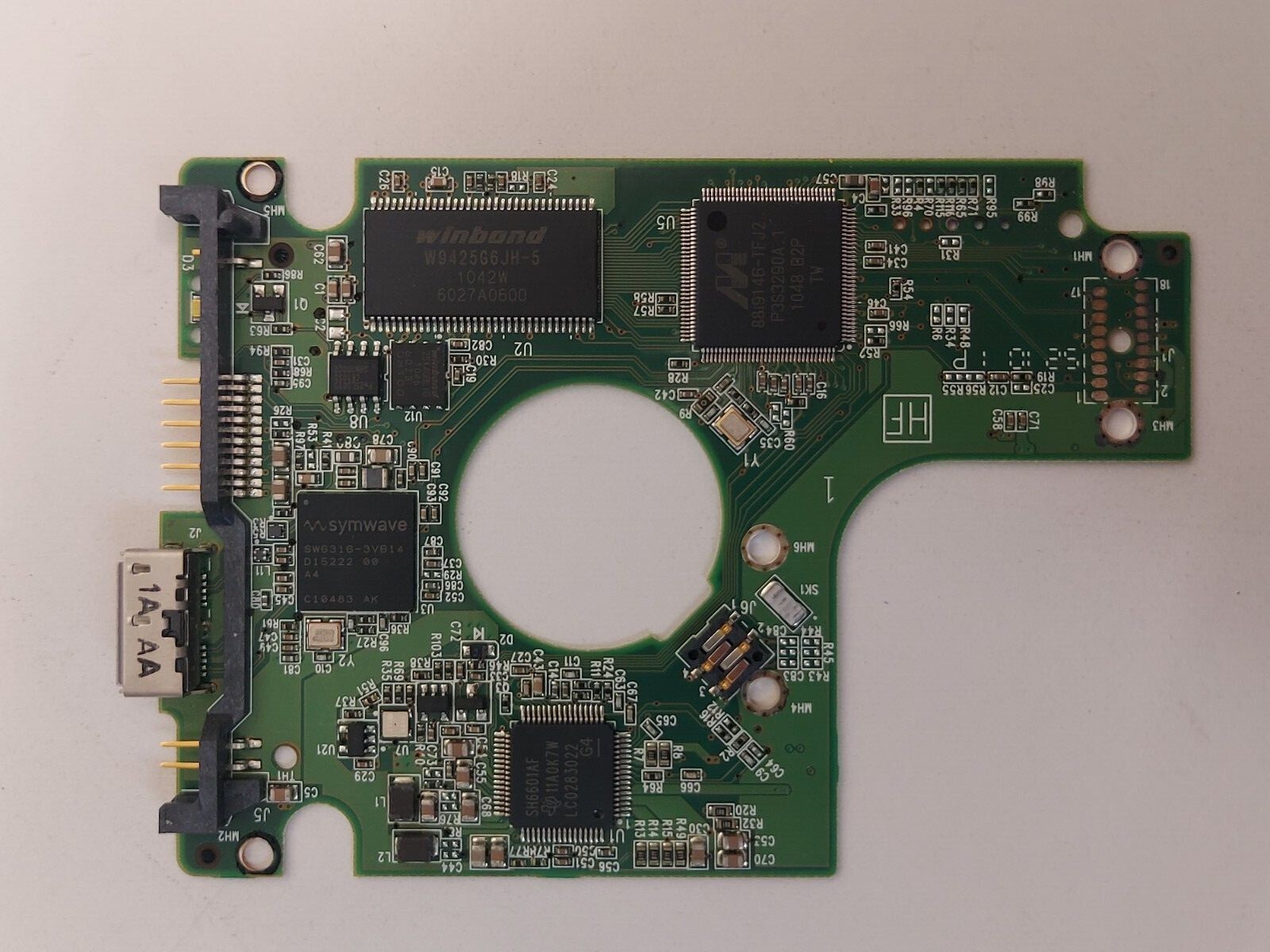 For PCB Digital Logic HDD Board Board Number: 2060-771737-000 REV A/P1