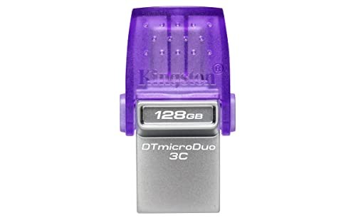 Kingston DataTraveler microDuo 3C USB Flash Drive 128gb (DTDUO3CG3/128GB)