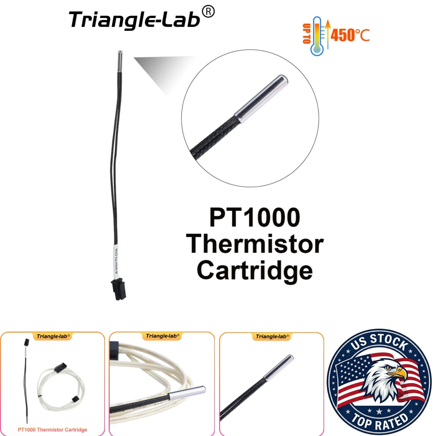 PT1000 Thermistor Sensor for 3D Printer Temperature Control tl-pt1000 Model