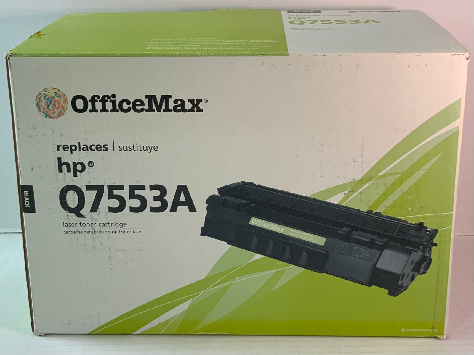 Genuine OEM OfficeMax OM00792 Black Toner Cartridge