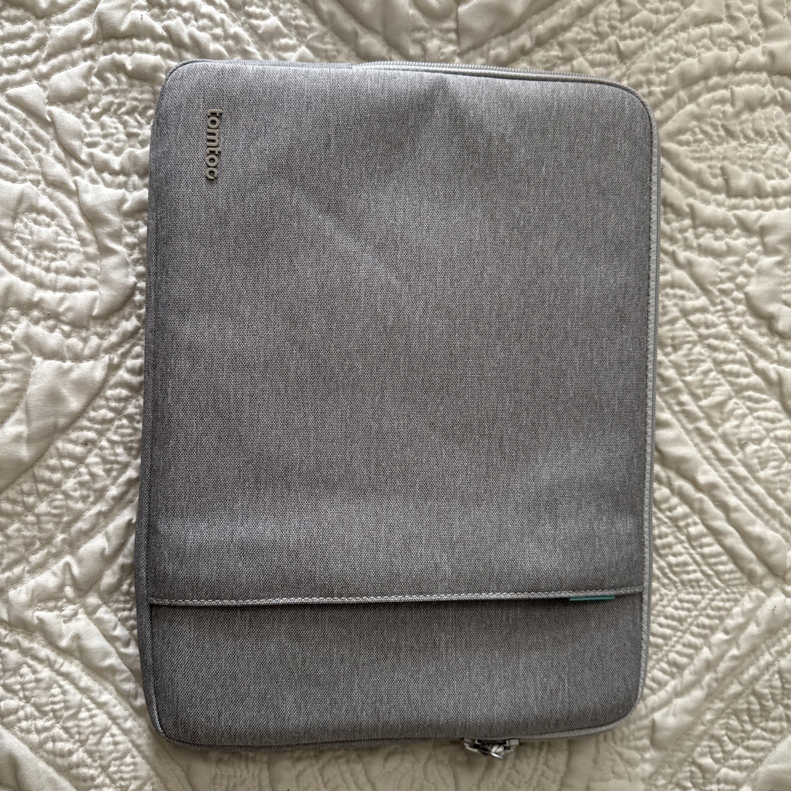 Sleeve for 13 Inch iPad Air, Pro with Additional Accessories Pocket TOMTOC GRAY