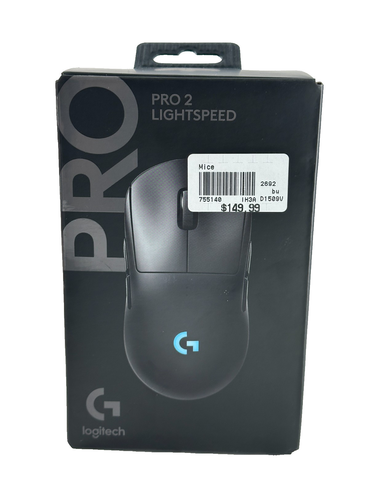 New Logitech G PRO 2 Wireless Mouse Black