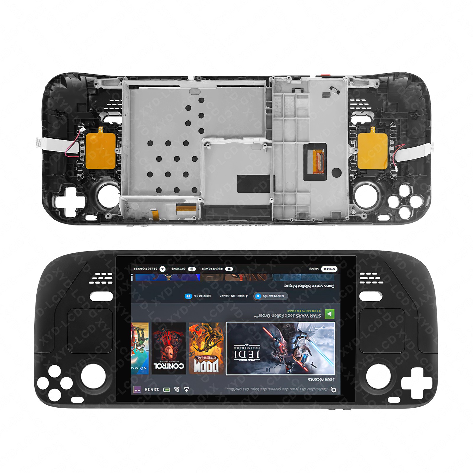 for Valve Steam Deck Handheld Game Console LCD Display Touch Screen Replacement