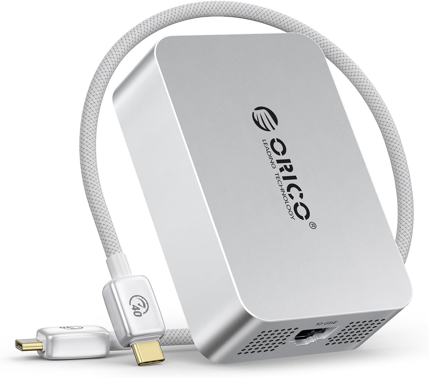 ORICO 10GbE Network Adapter Compatible USB4/Thunderbolt 3/4 10Gbps Wired LAN for