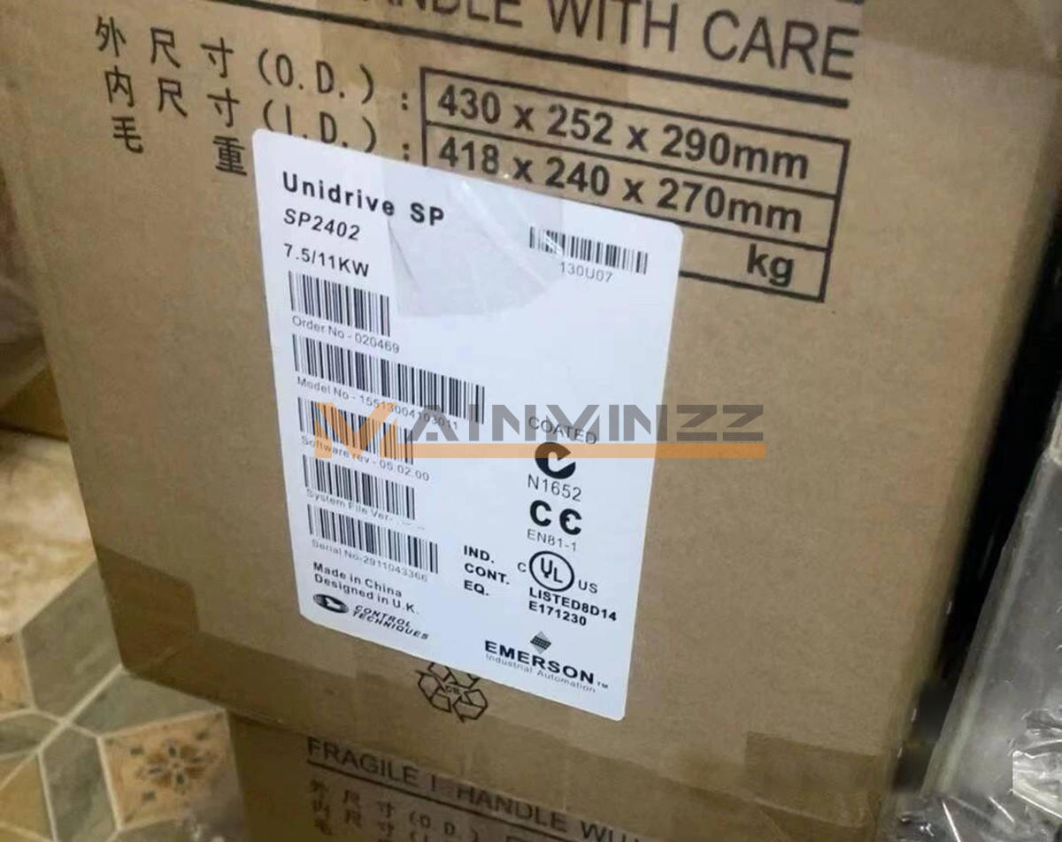 1PCS EMERSON CONTROL TECHNIQUES DRIVER SP2402 NEW via FedEx or DHL