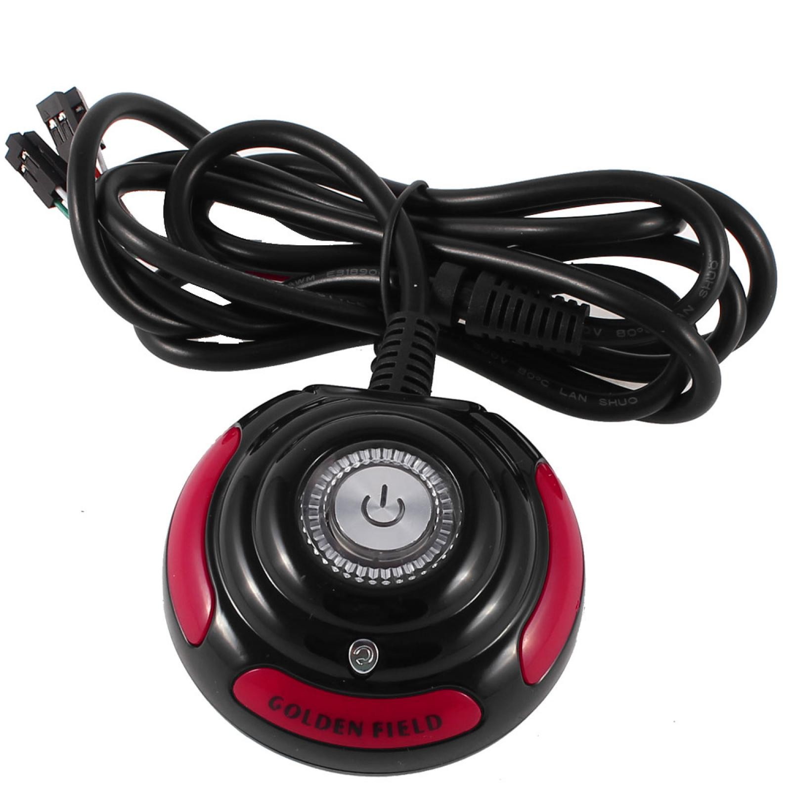 1.7m Desktop PC Computer Case Power On/Off Reset HDD Push Button Switch