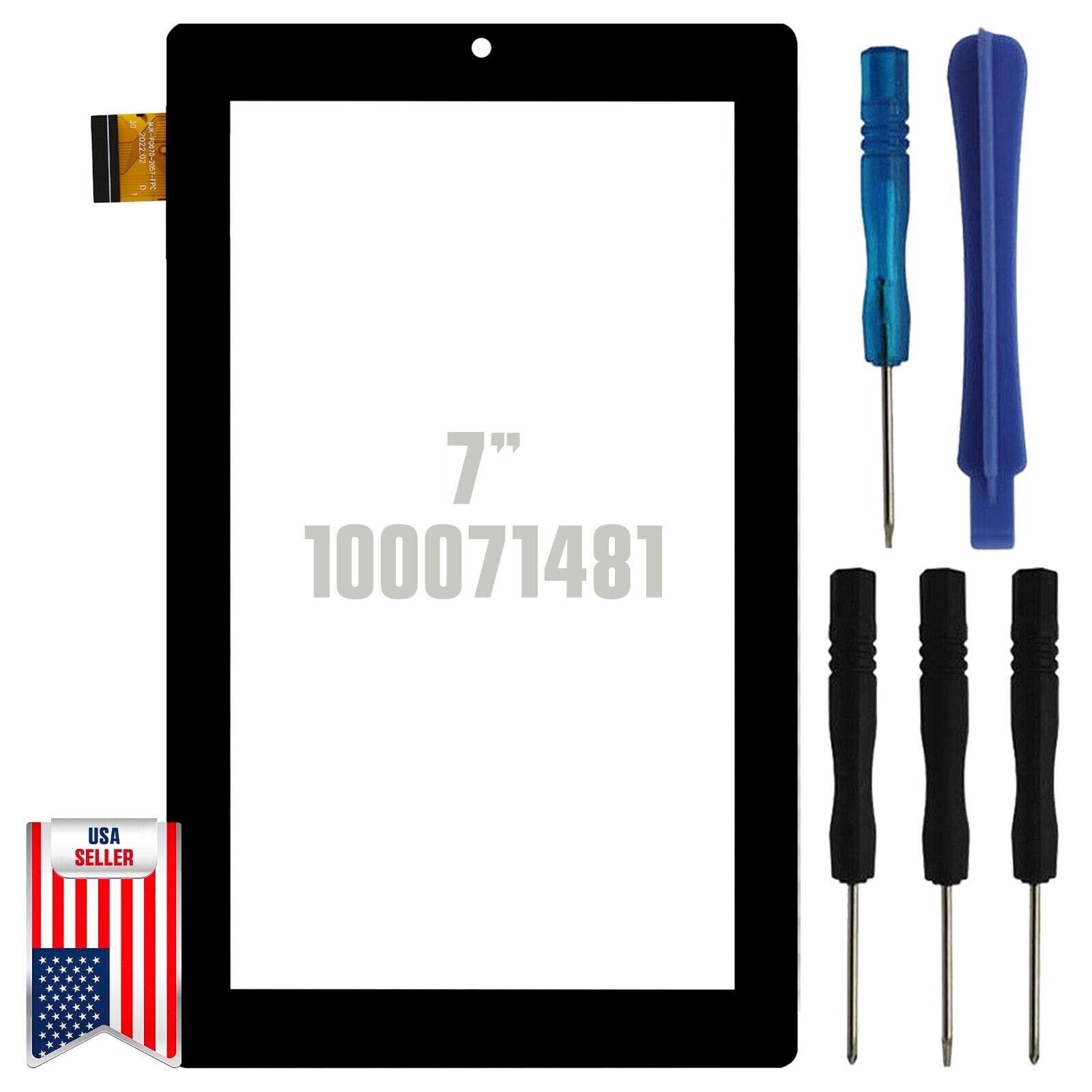 Touch Screen Digitizer Replacement For Onn. 7" GEN 3 Surf 2022 Tablet 100071481