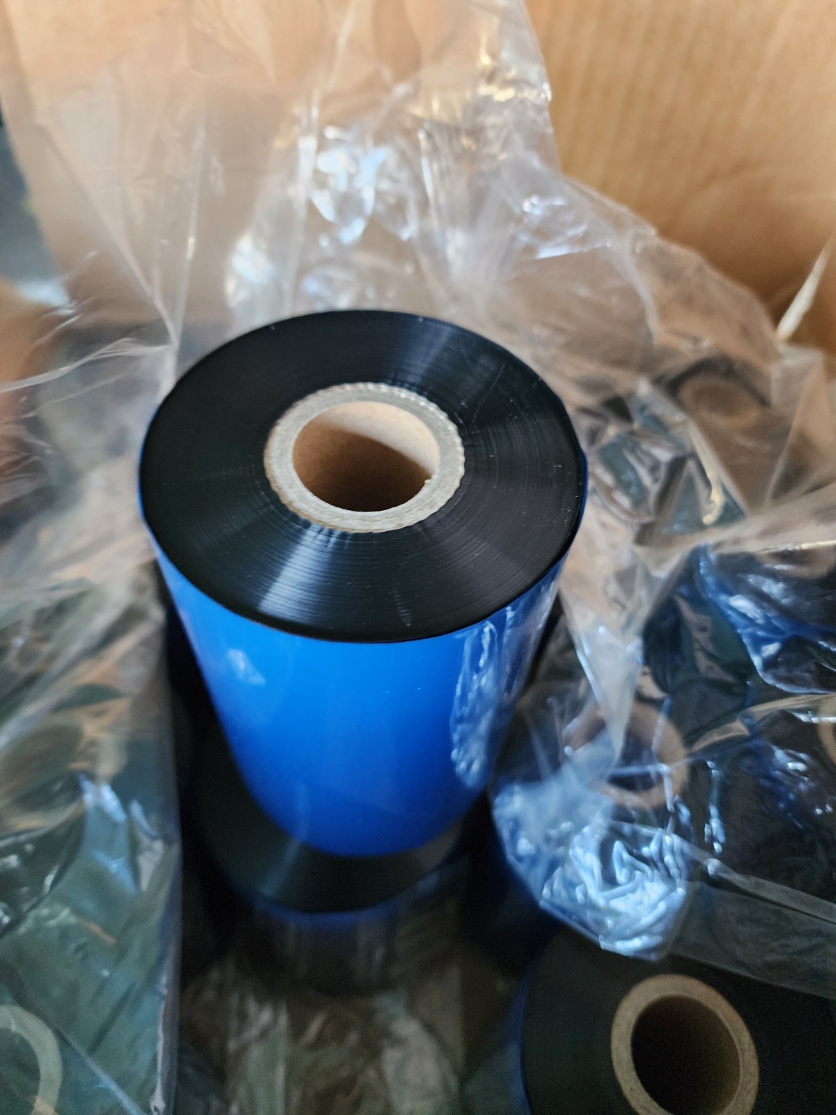 24 Wax/Resin Thermal Transfer Ribbon for Zebra 110mm x 450M 4.33" x 1476" Roll