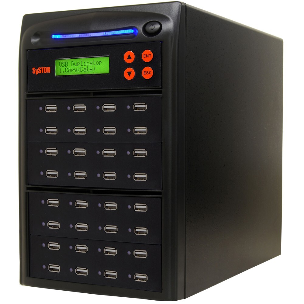 Systor 1:31 USB Duplicator & Sanitizer 2GB/Min Flash Cloner/Eraser 2YR WARRANTY
