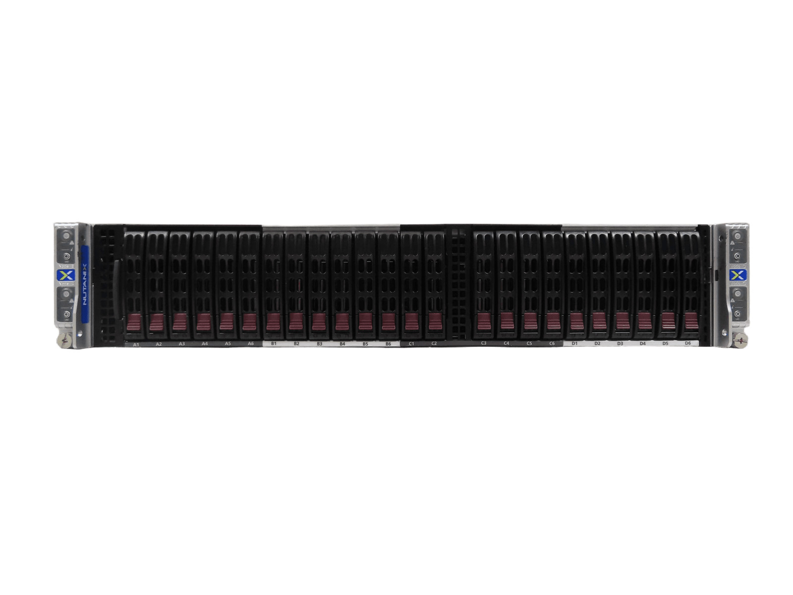 Supermicro 2U CSE-817B 24SFF 4-Node X11DPT-B 8x Gold 6146 256GB Ram 4x 240gb SSD