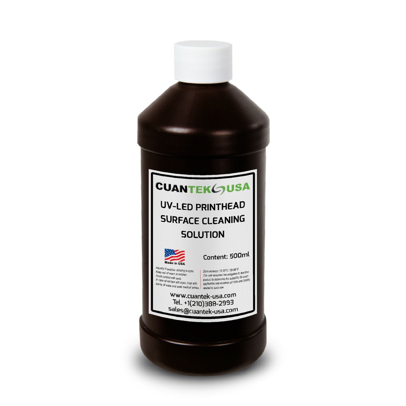 LED UV Printhead Surface Cleaner Solution  500ml for Epson, Ricoh, Konica heads