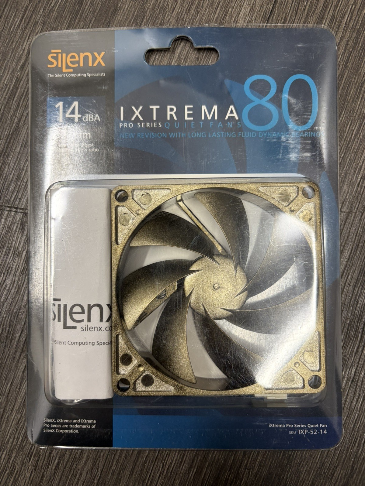 NEW SilenX IXP-52-14 80 x 15 mm Computer Cooling Fan