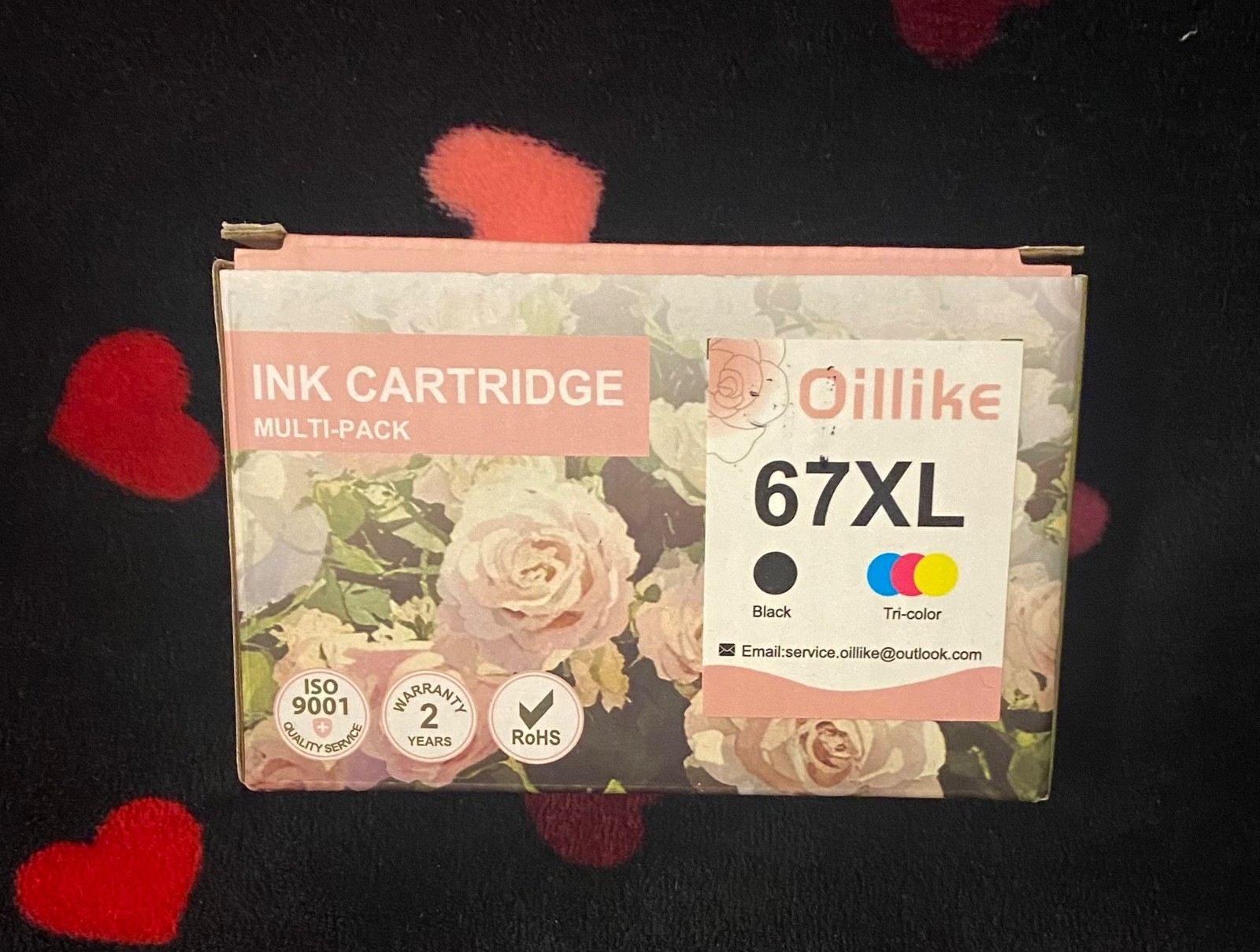 Oillike 67XL Black & TriColor Multipack Ink exp 6-27 HP Printer NIP