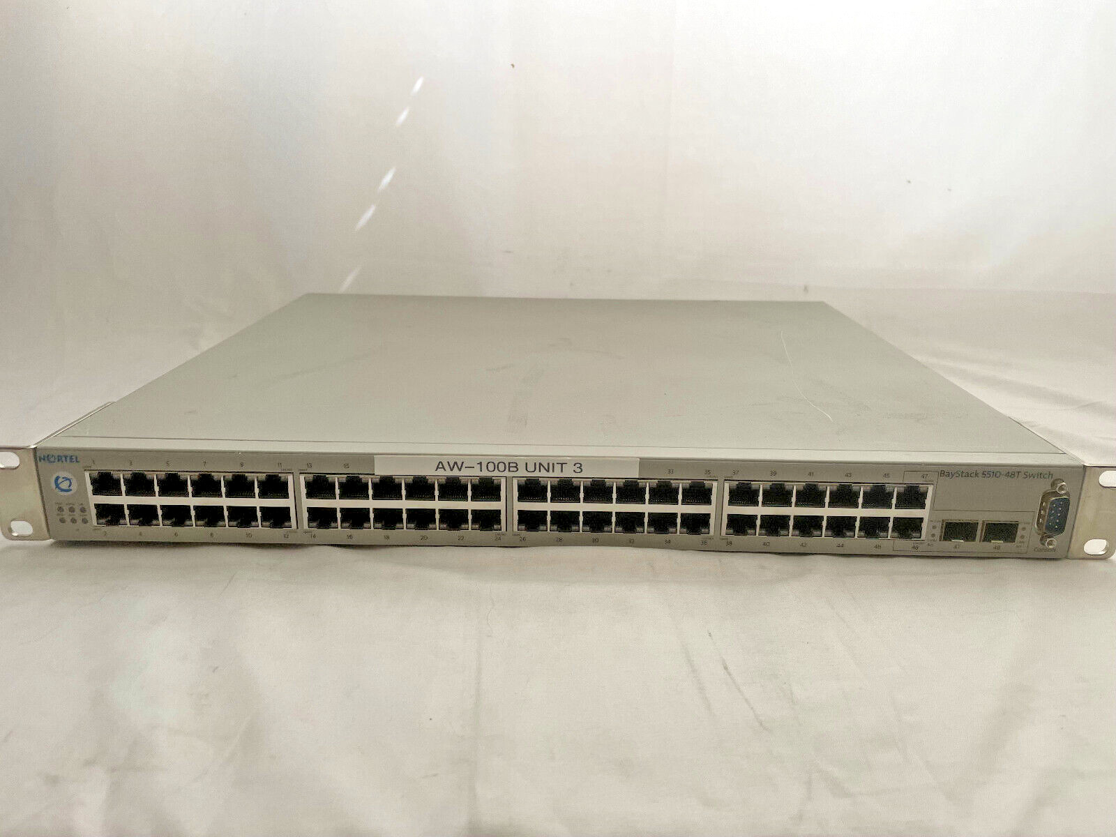 Nortel Baystack 5510-48T 48-Port Network Switch BS5510-48T AL1001A03-E5