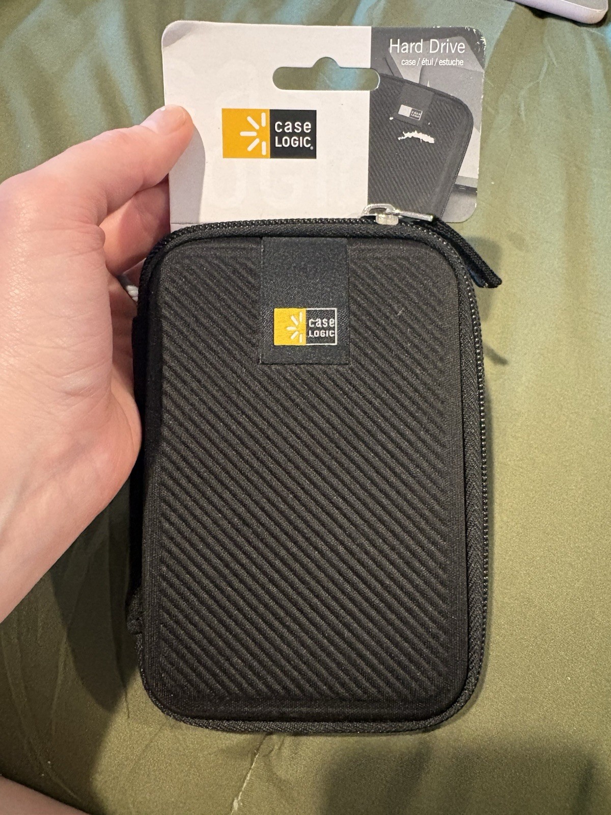 Case Logic EHDC-101 Portable Hard Drive Case (Black) NEW 