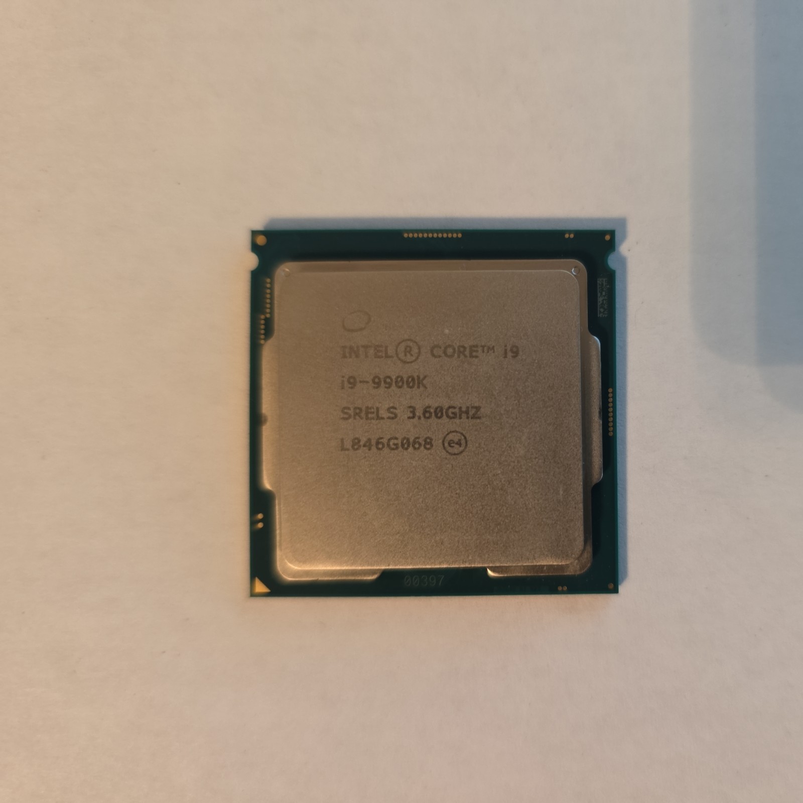 Intel Core i9-9900K Coffee Lake 8-Core, 16-Thread, 3.6 GHz (LGA 1151)