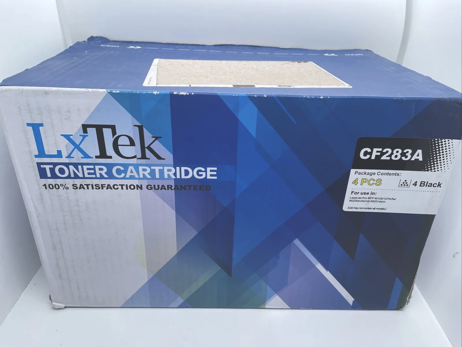 LxTek Compatible Toner Cartridge Replacement for HP 83A CF283A 4 Cartridges