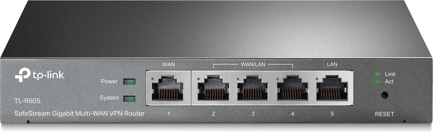 TP-LINK SAFESTREAM-ER605 Gigabit Multi-WAN VPN Router