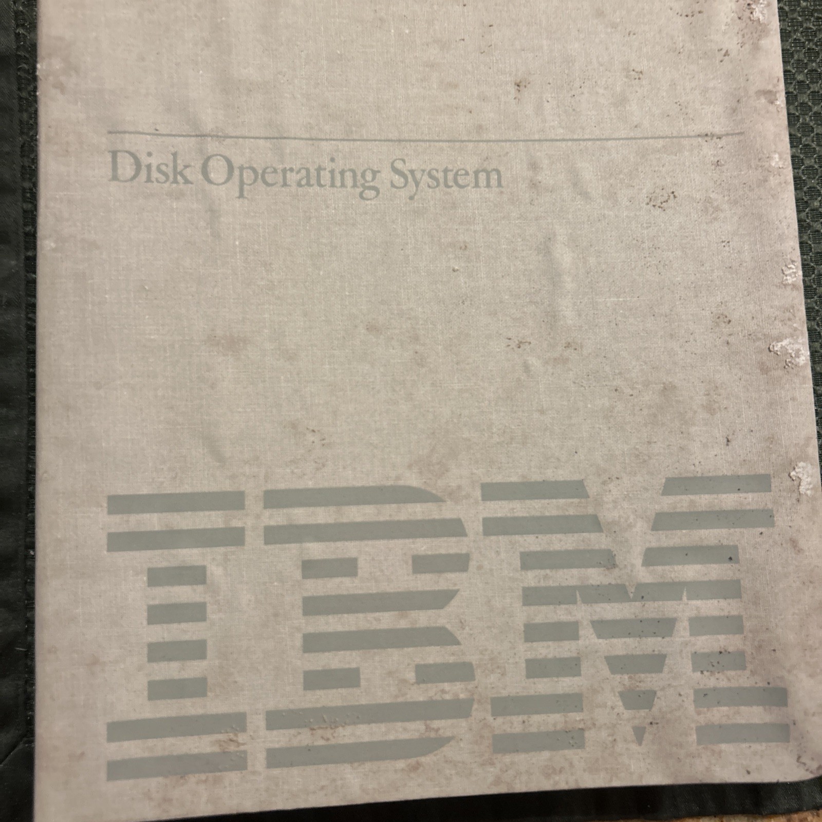 IBM DOS 3.3 Software Manuals in Box, May 1989, 5 1/4 Floppy, Proprinter II & XL