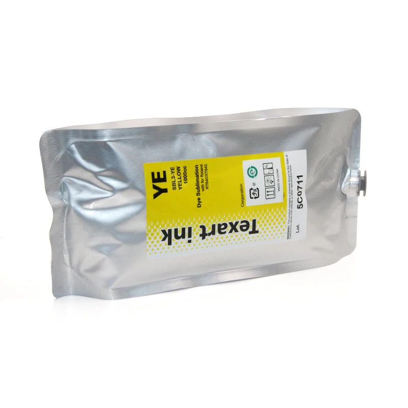 4Colors*1L Dye Sublimation Dye Ink Bag SBL3 for Roland RT640 XT640 Printer