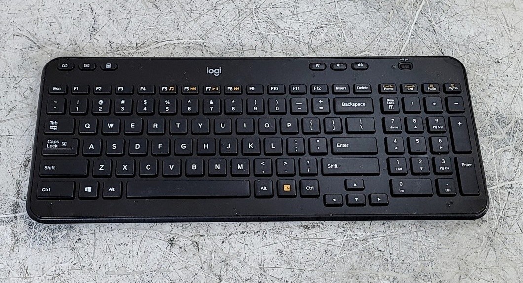 Logitech K360 Y-R0042 Wireless Keyboard SEE NOTES