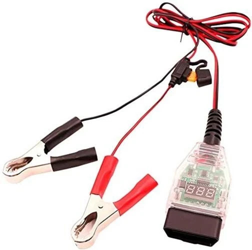 1.5M 5ft OBD2 Automotive Battery Replacement Tool,OBD to 12V Auto Car Computer
