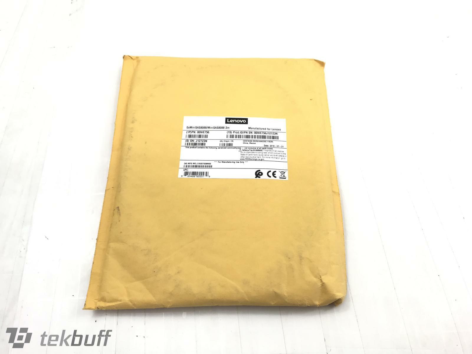 Lenovo Extended MiniSAS 8088 2 Meters Cable - 00WE756