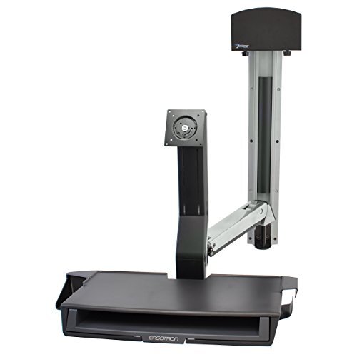 Ergotron StyleView Multi Component Mount CPU Flat Panel Display Mouse Keyboard