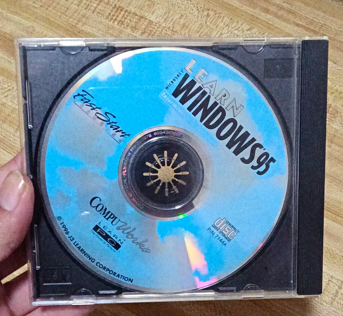 FAST Learn Windows 95 Education CD-ROM for Windows 95 English MPN 71444