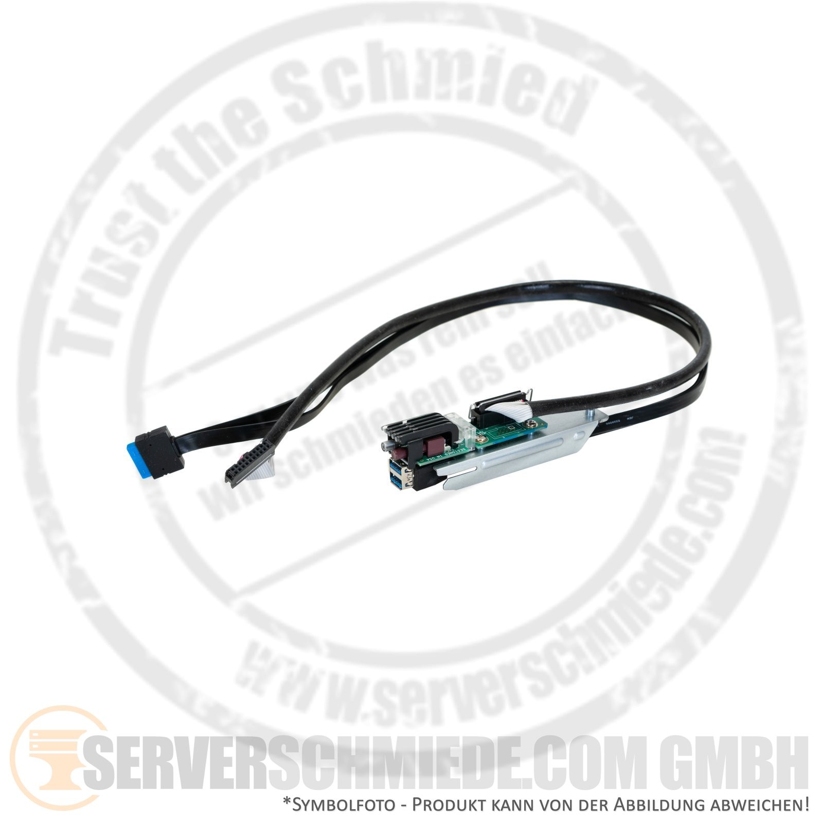 Supermicro FP-16 Front Panel Board 2x USB Power Button incl. Cables CSE-119U