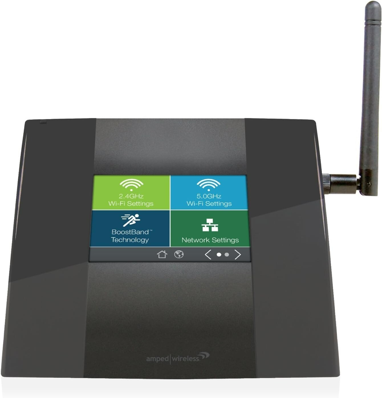Amped Wireless High Power Touch Screen AC750 Wi-Fi Range Extender (TAP-EX2) Open