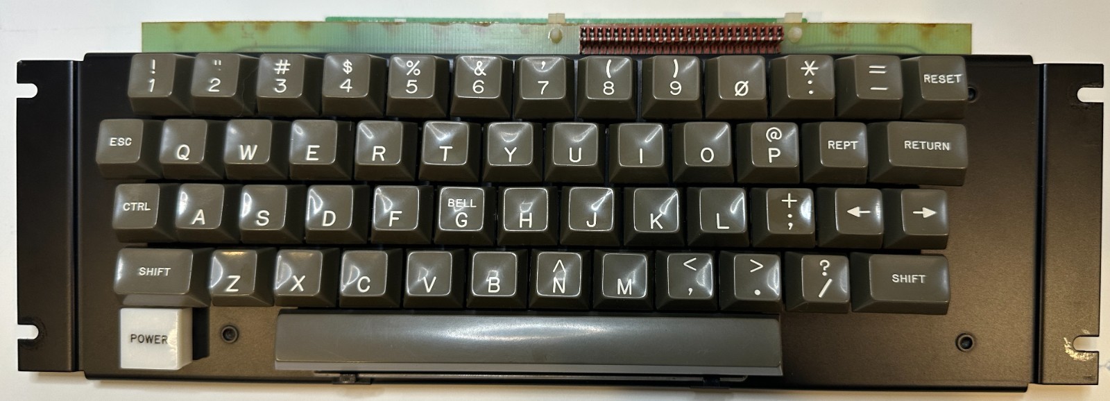 Apple II, II +, II Plus Keyboard with Encoder - Tested - Working