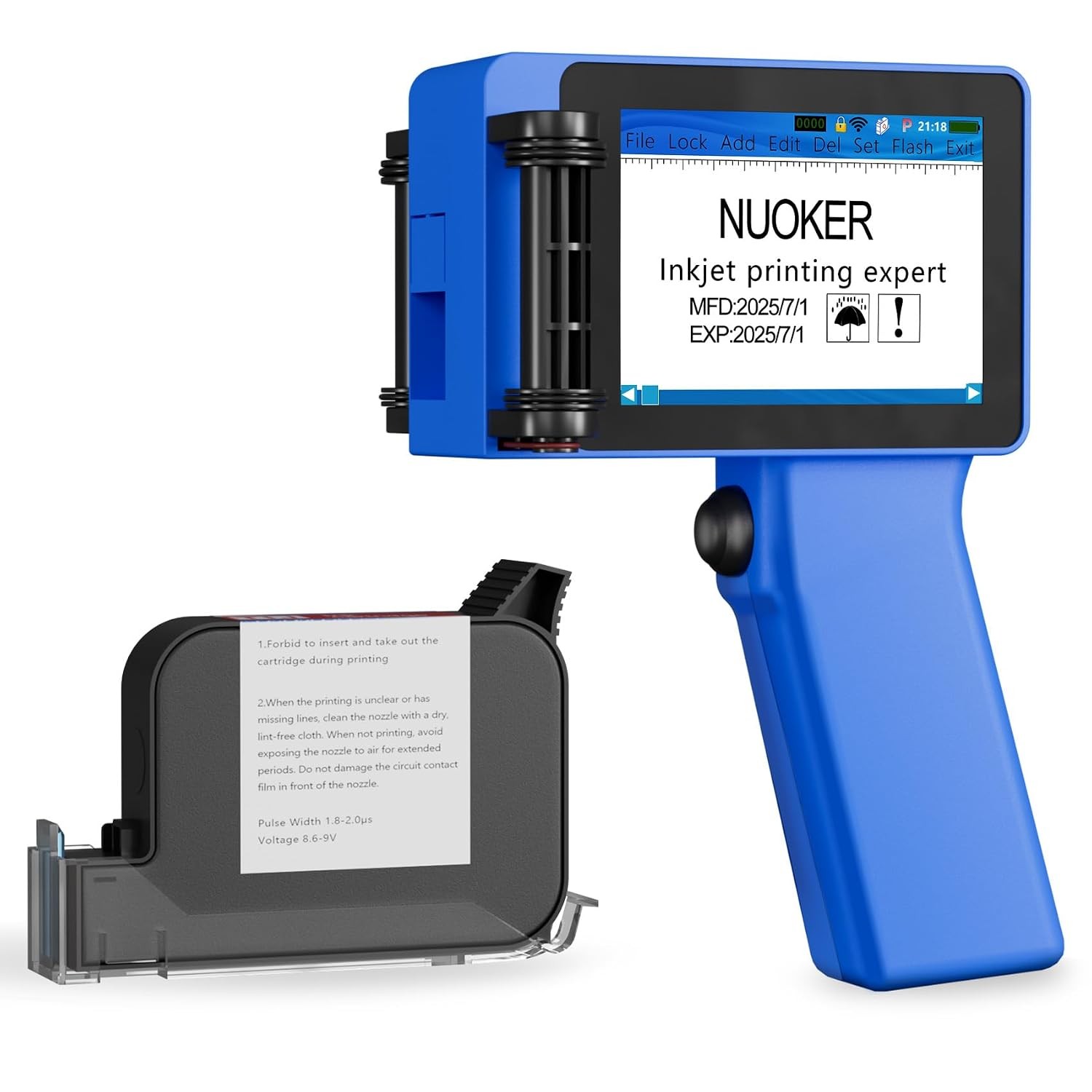 Mini Handheld Compact Lightweight Portable Small Inkjet Printer 250 Grams