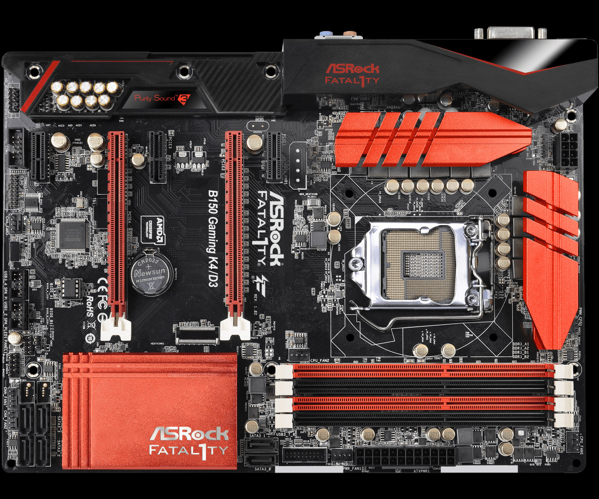 For ASROCK B150 GAMING K4/D3 Motherboard LGA1151 DDR3 64G DVI+HDMI ATX Tested ok