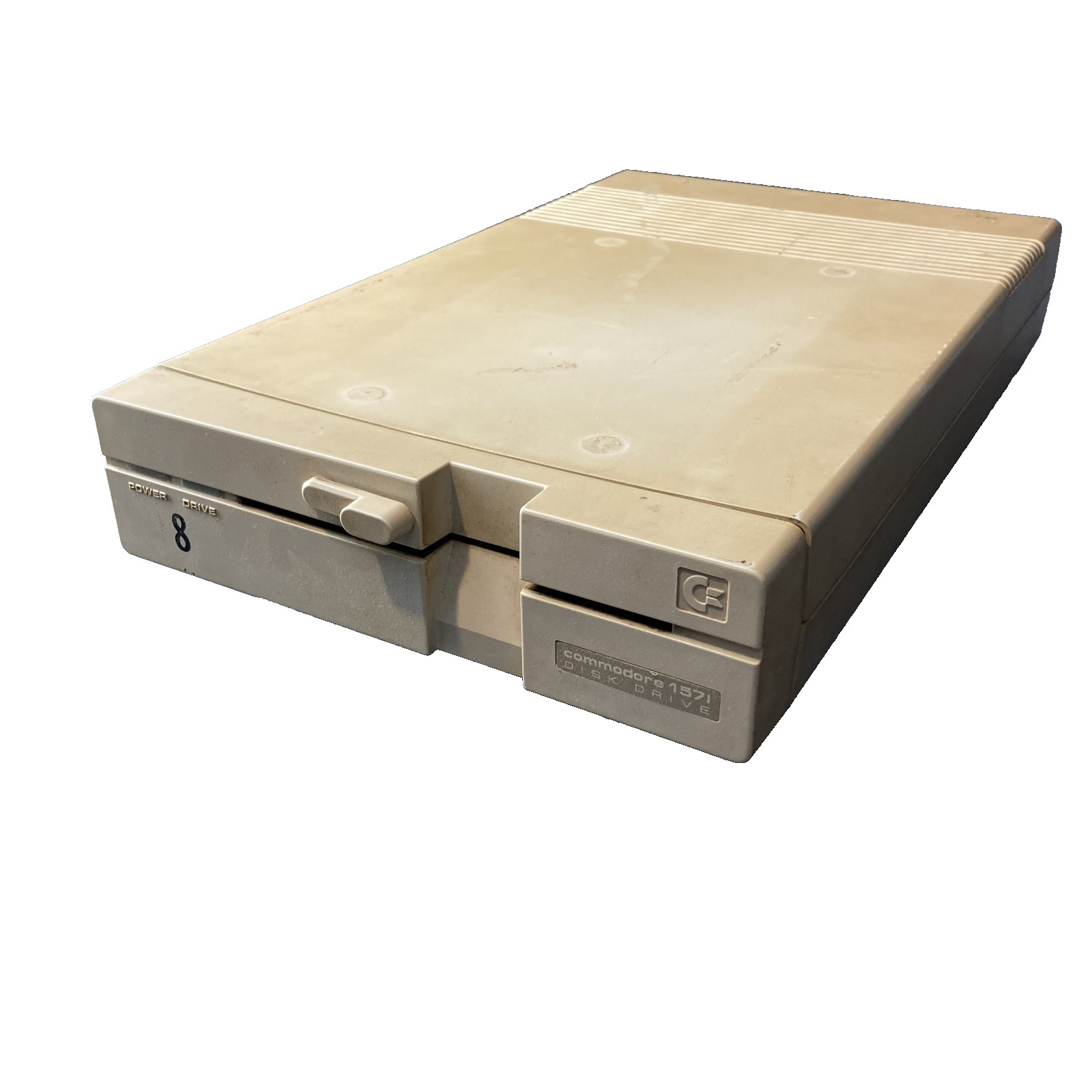 Commodore 1571 Floppy Disk Drive Untested As Is - Powers On