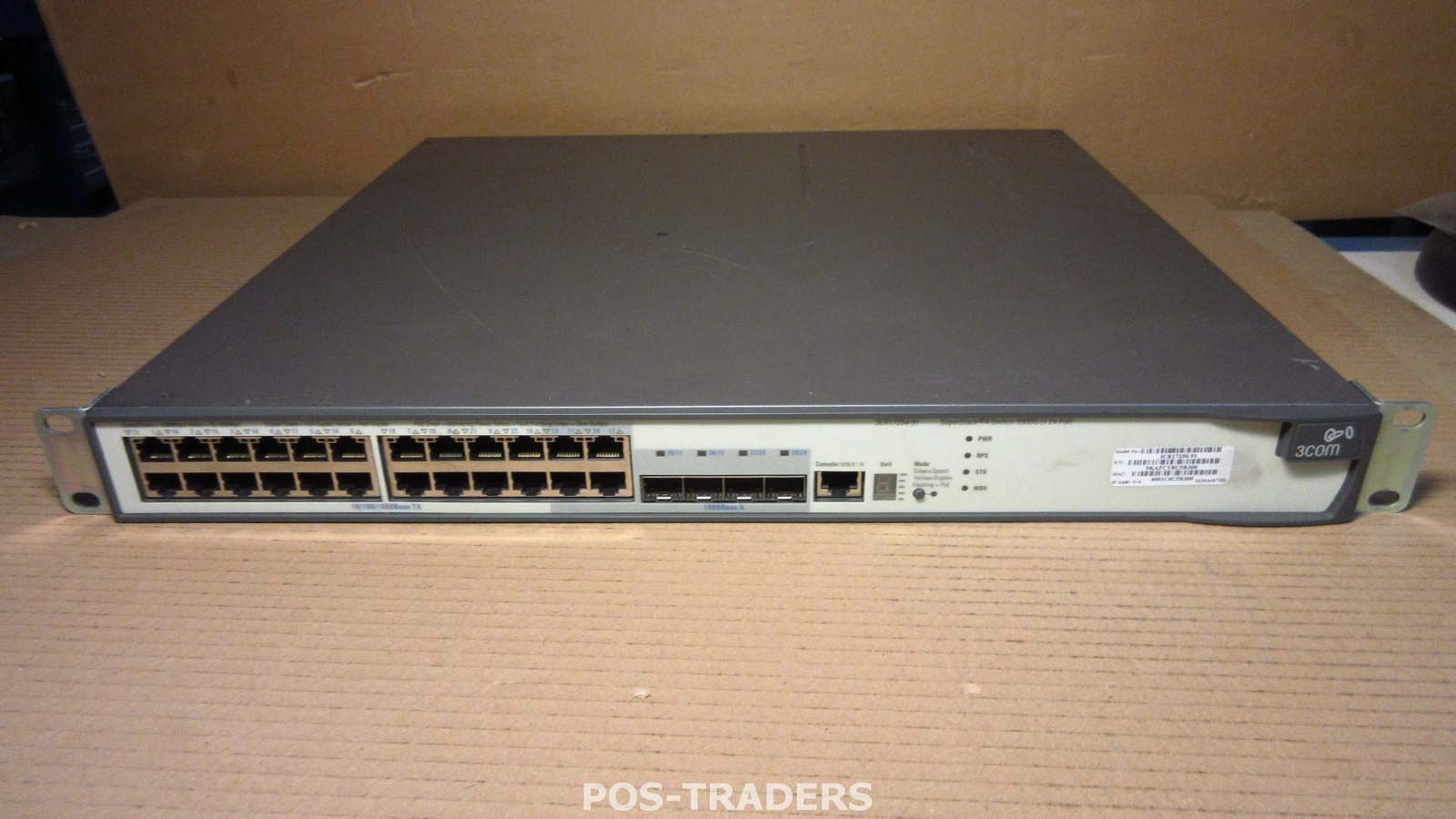 3COM 3CR17259-91 5500G-EI SuperStack 4 24-Port Gigabit + 4x SFP Switch