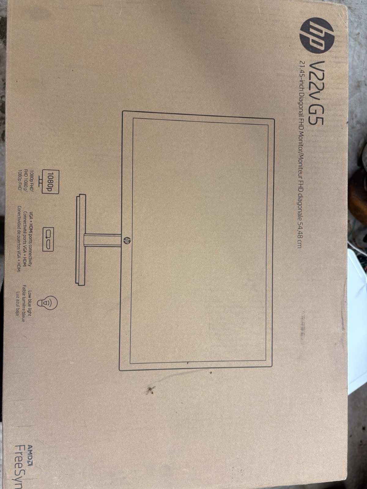HP V22v G5 21.45 Inch Diagonal FHD Monitor