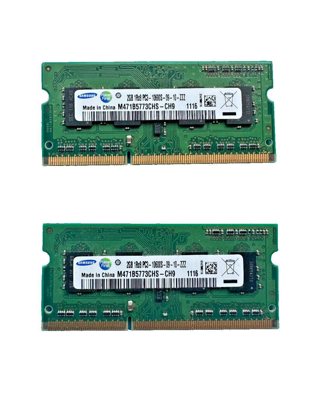 Samsung 2GB DIMM 1333 MHz PC3-10600 SDRAM Memory Module M471B5773CHSCH9 Upgrade