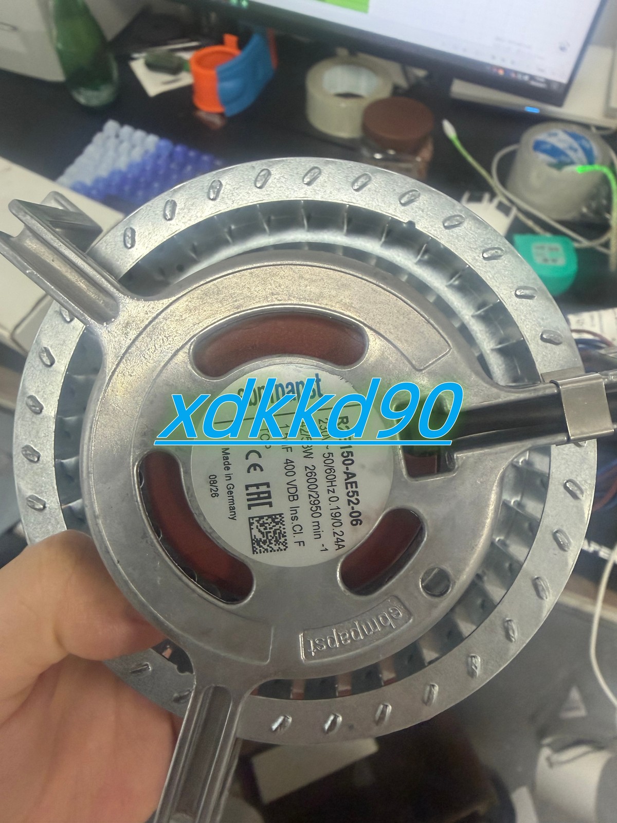 1PCS New For Ebmpapst R2E150-AE52-06 230VAC 42-53W Cooling Fan Fast Shipping