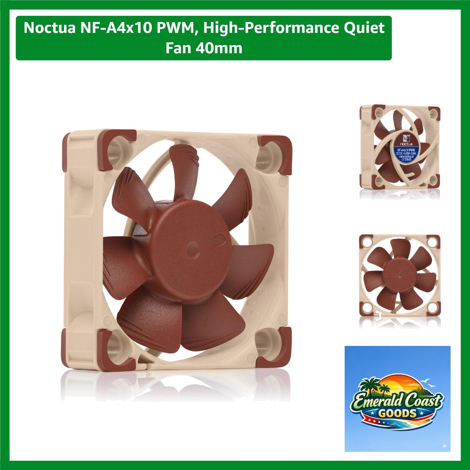 High-Performance Quiet Fan 40mm