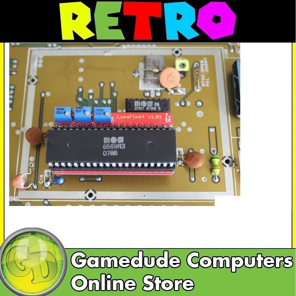 C64 LumaFix64 for Commodore 64 - Fix S-video image problems on your C64 - -[F03]