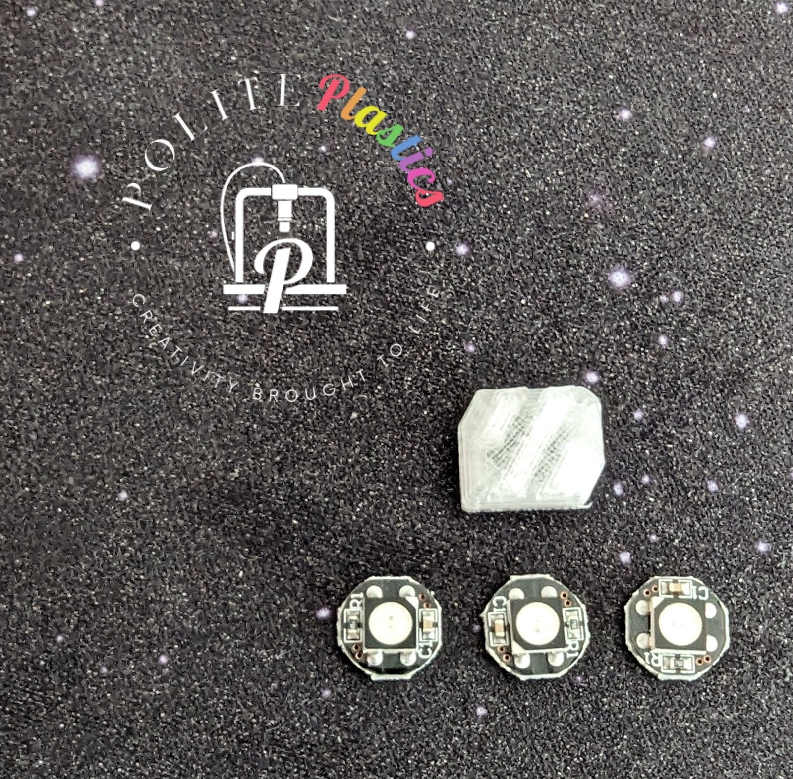 Dragonburner Toolhead NeoPixel / Sequin LED Kit (pre soldered available)